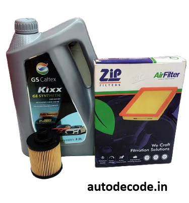 Ford Figo Petrol Service Kit – Caltex 5W30 Fully Synthetic Oil 4L + ZIP OEM Filters