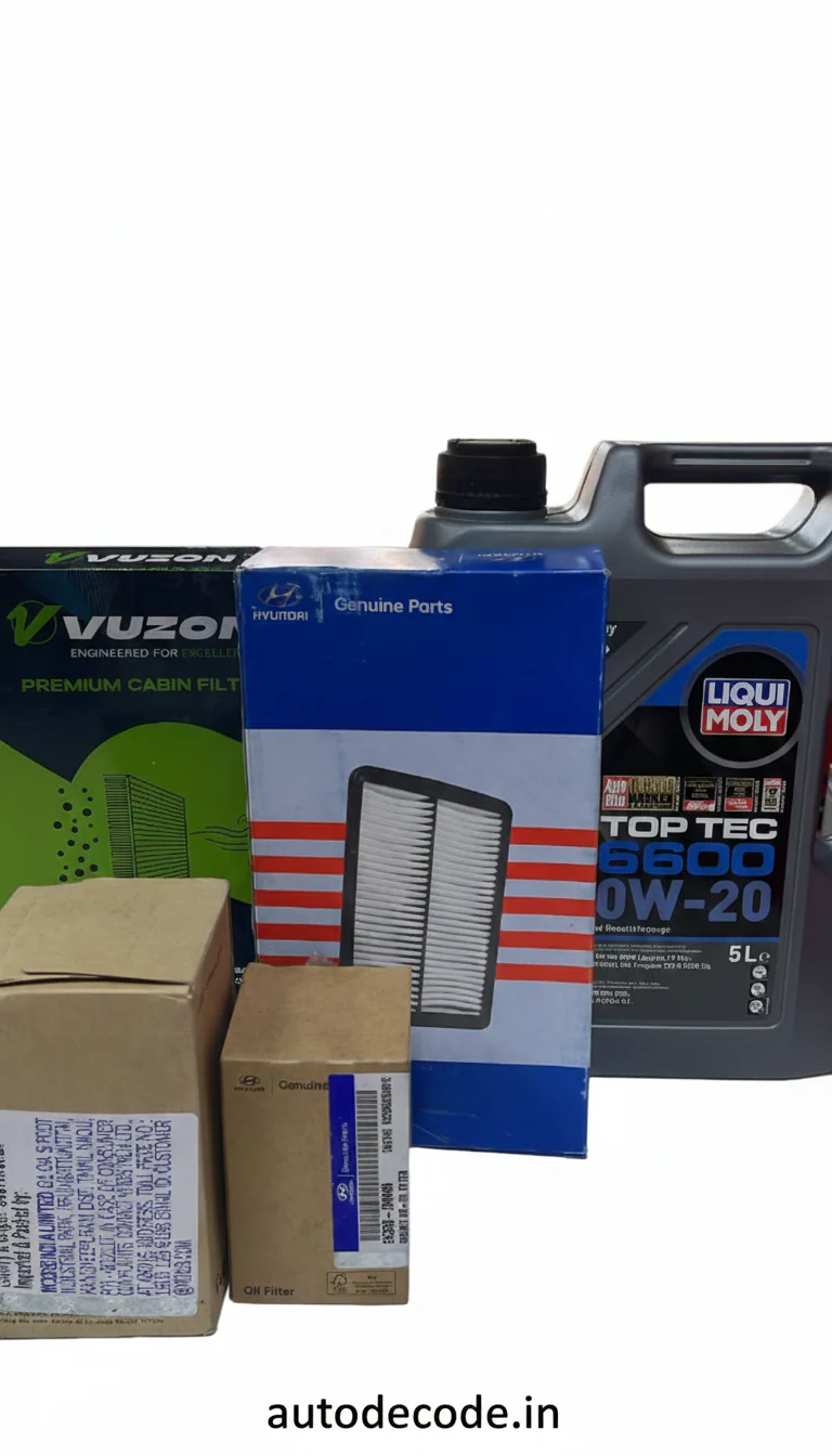 Hyundai Alcazar Diesel Service Kit Liqui Moly 0W20 Oil - Image 2