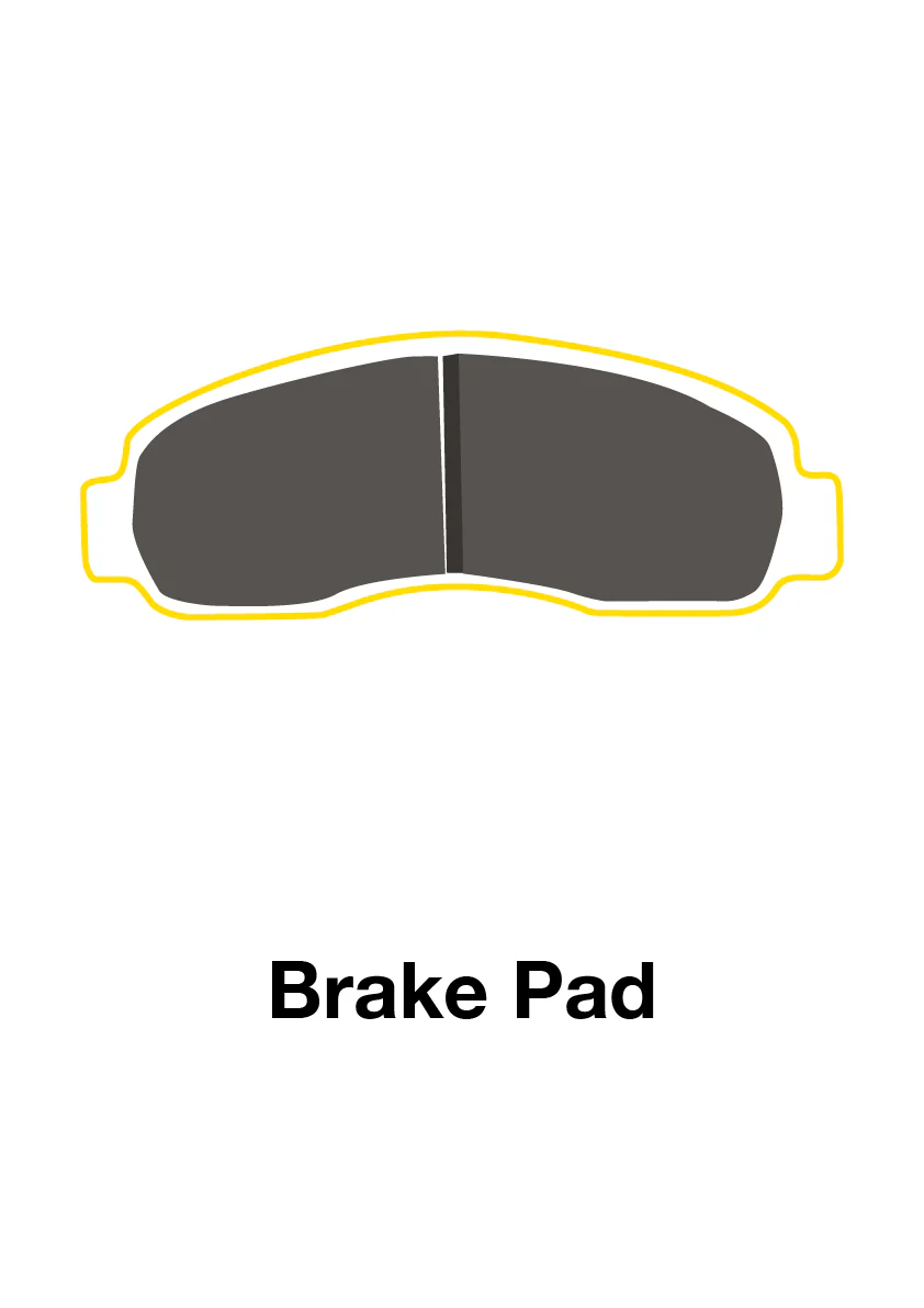 Rane Front Brake Pads for Toyota Innova Crysta - Image 2