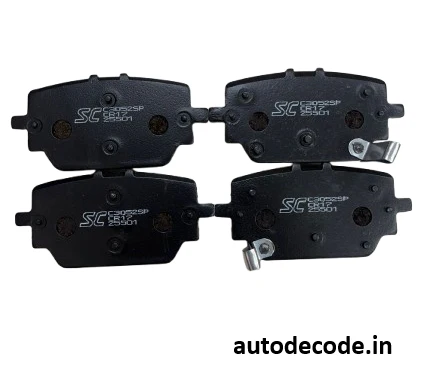 Mahindra Scorpio N Rear Brake Pads – Super Circle (Super Premium)